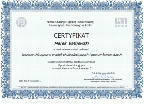 usuwanie-hemoroidow-certyfikat-3